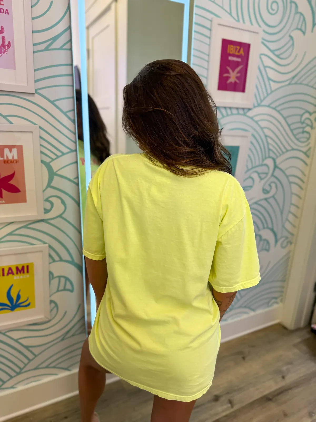 I’m Nicer When I’m Tan Neon Lemon Tee