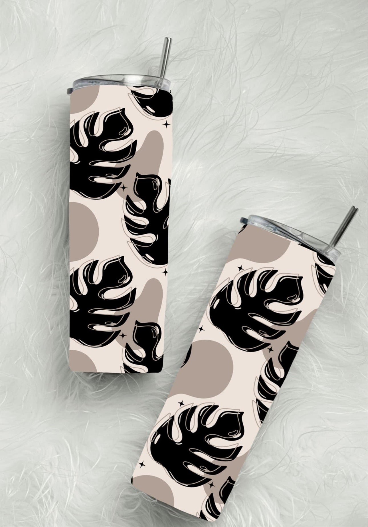 Monstera Leaf Tumbler