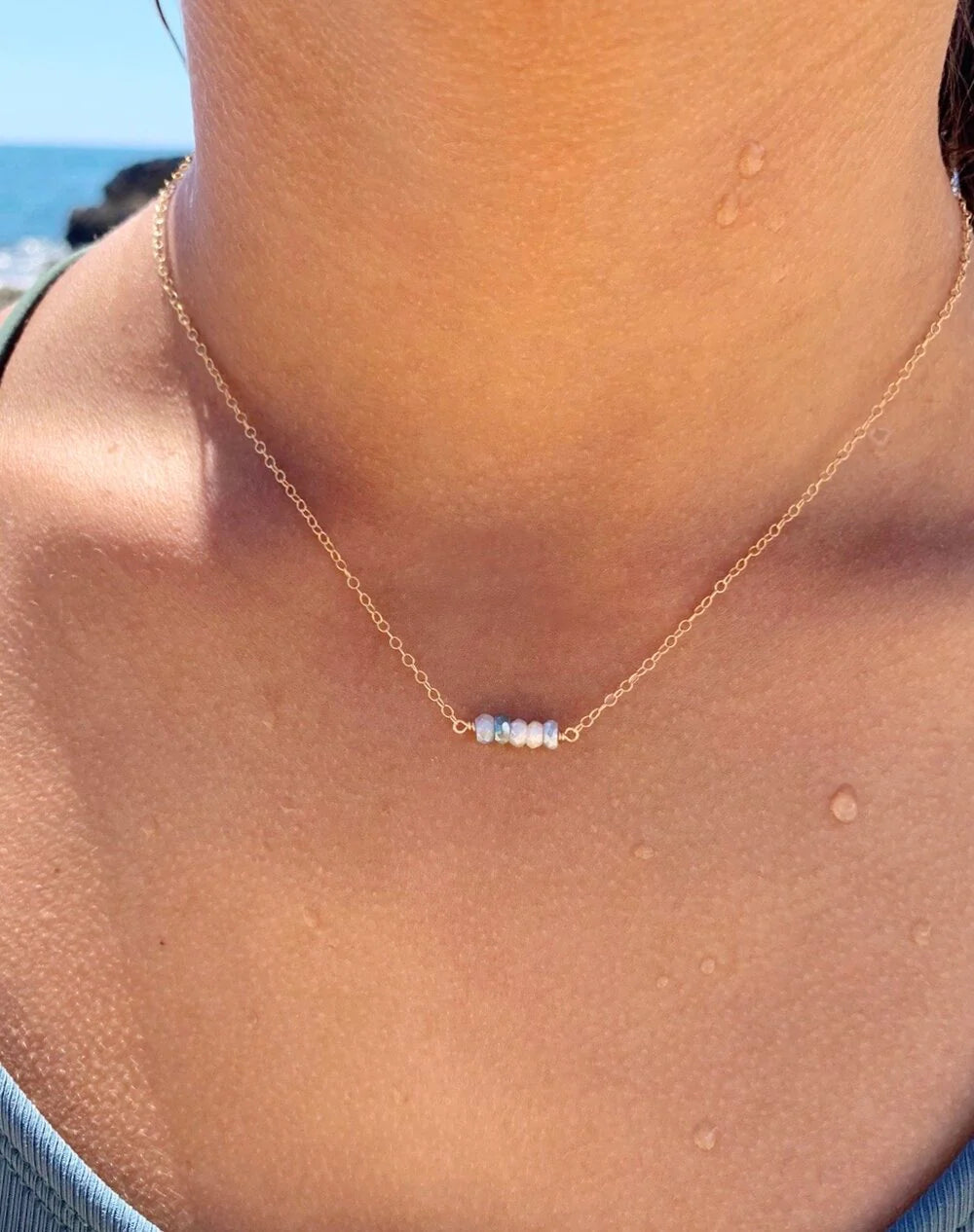 Luna Moonstone Necklace