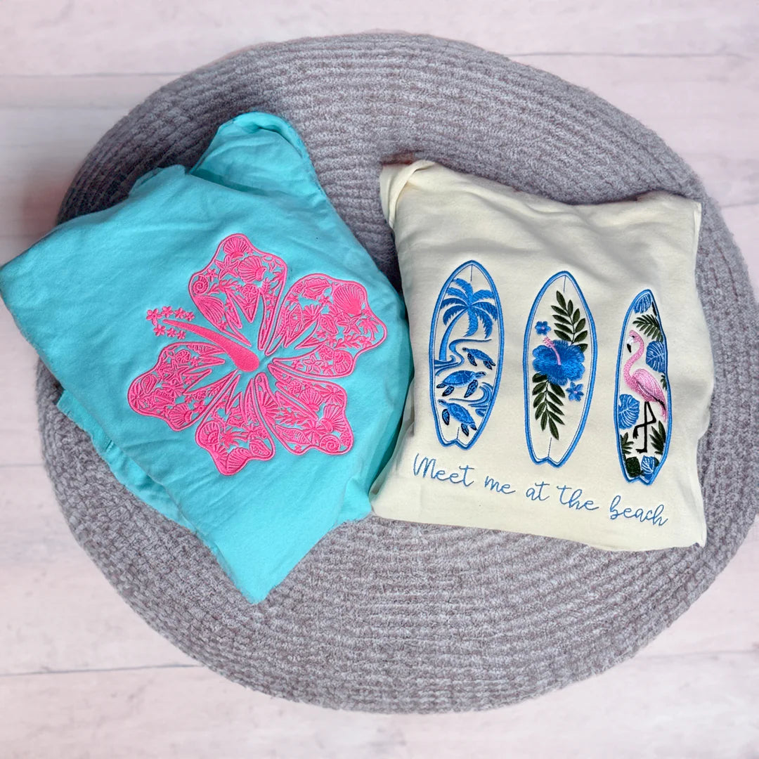 Meet Me at the Beach Surfboard Hoodie