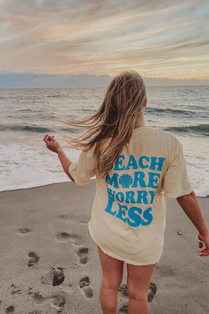 Beach More Worry Less Tee/Sweatshirt