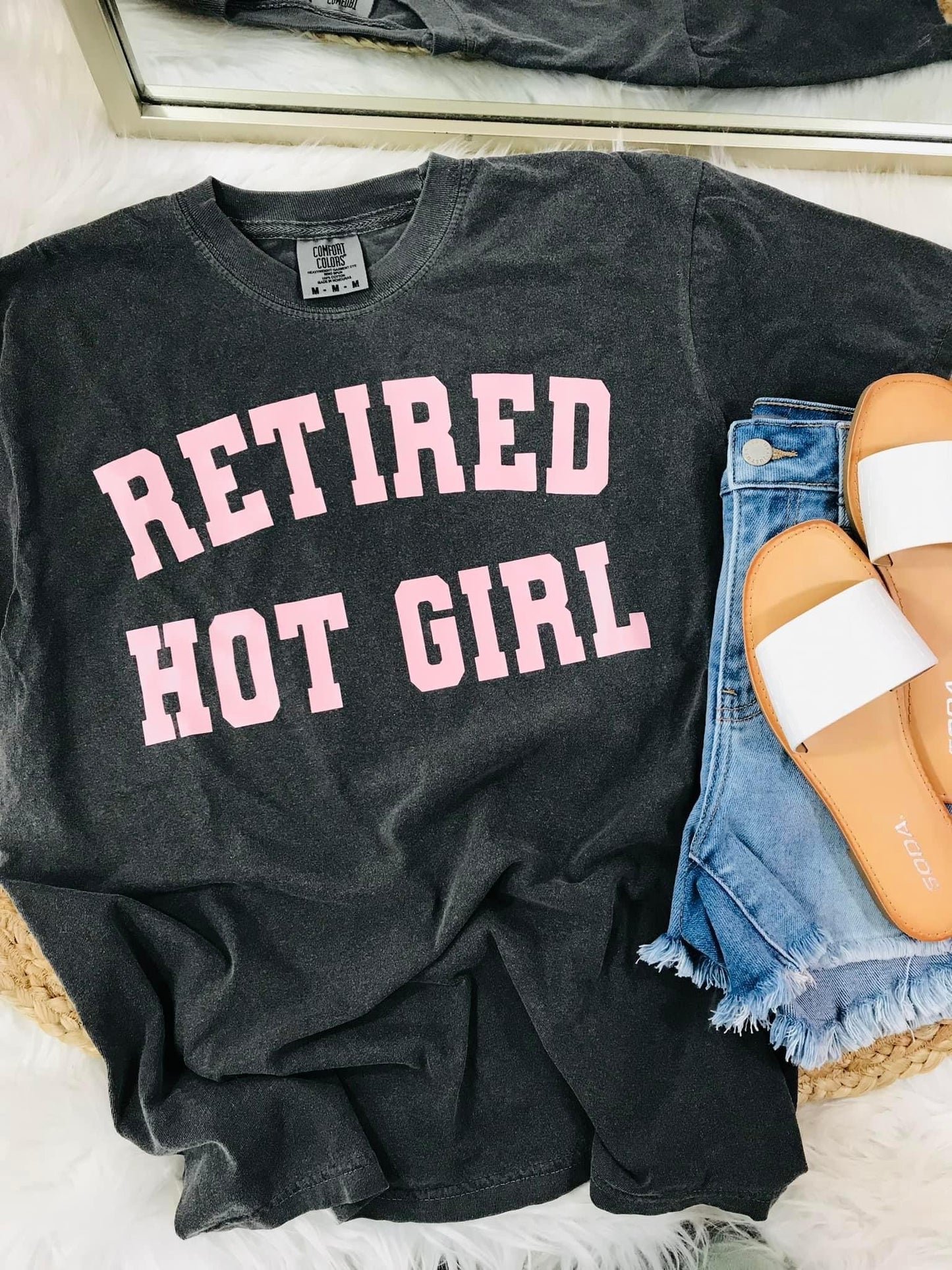 Retired Hot Girl Tee