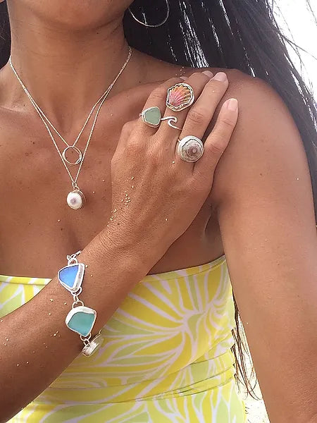 Puka Shell Ring