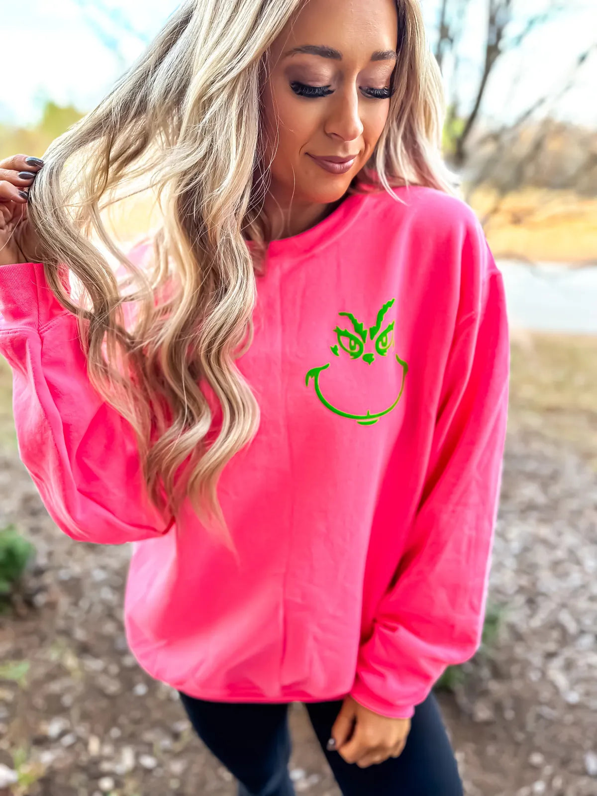 You’re a Mean One Puff Sweatshirt