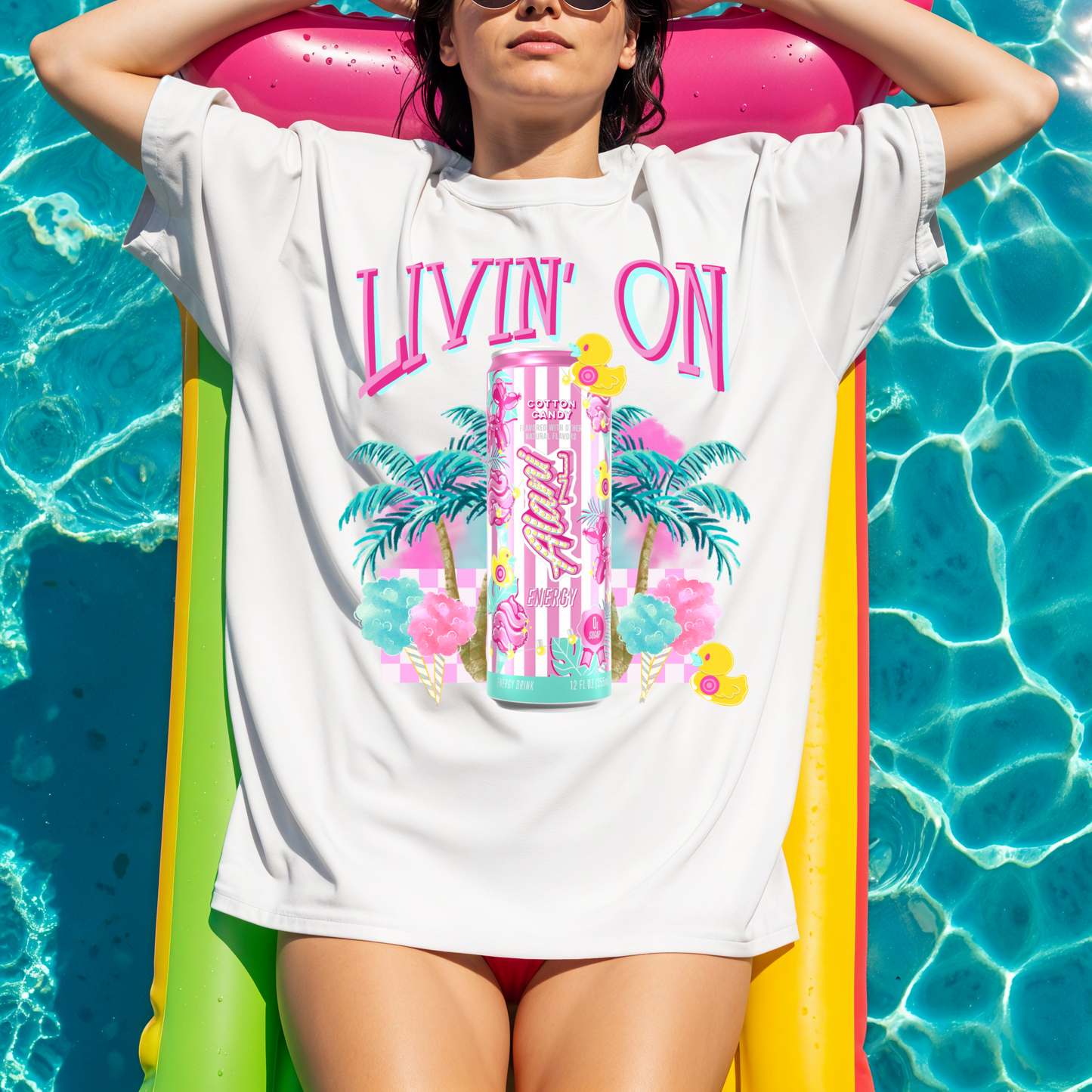 Livin’ on Cotton Candy Alani Tee