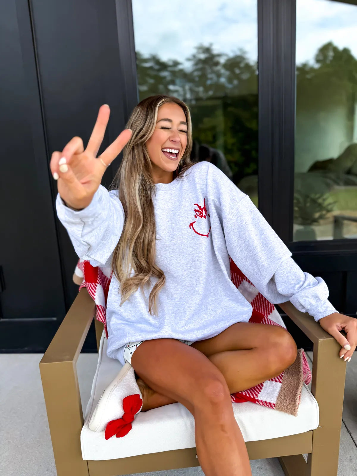 You’re a Mean One Gray Sweatshirt