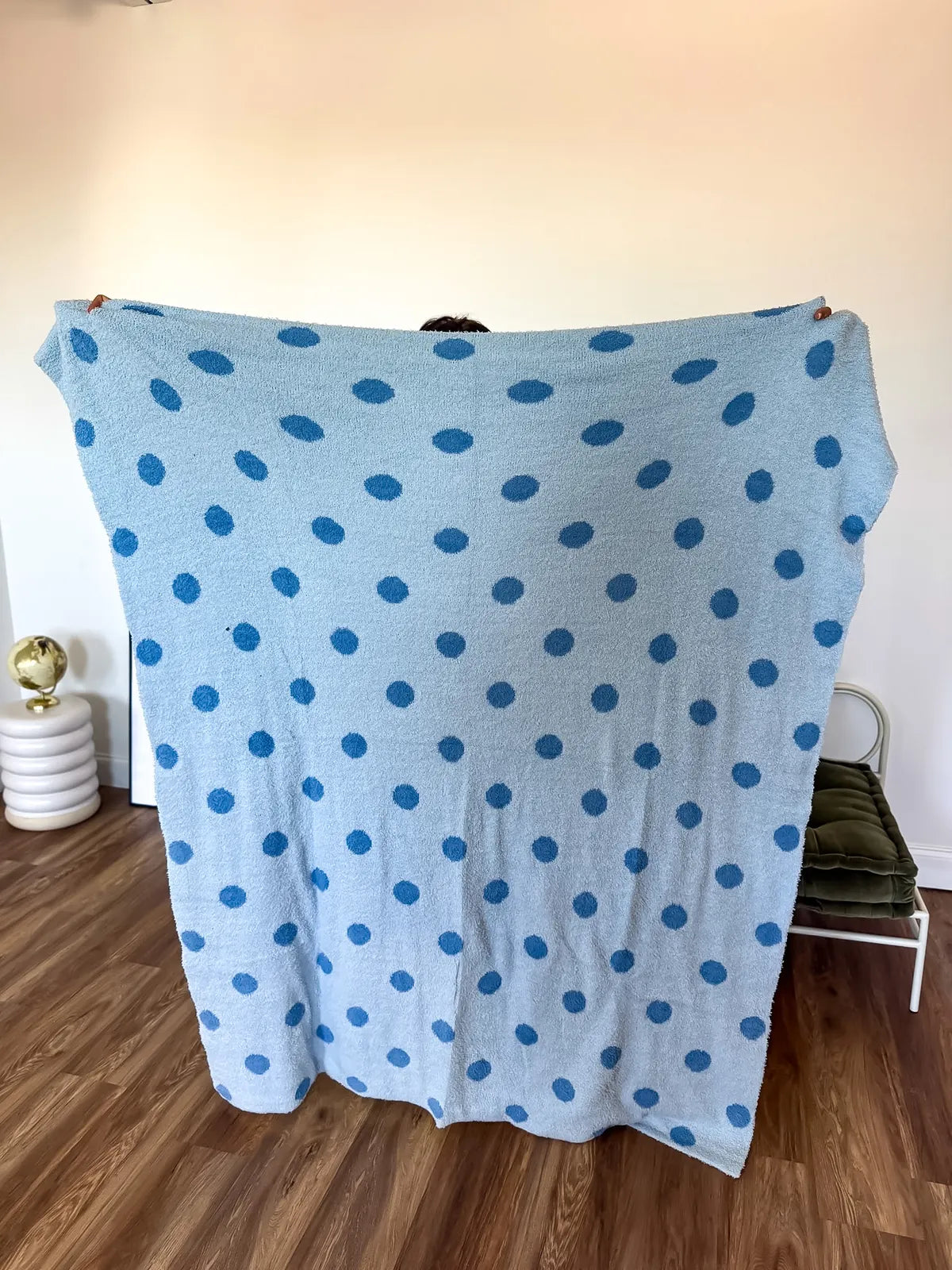 Preorder Pastel Polka Dot Reversible Blankets