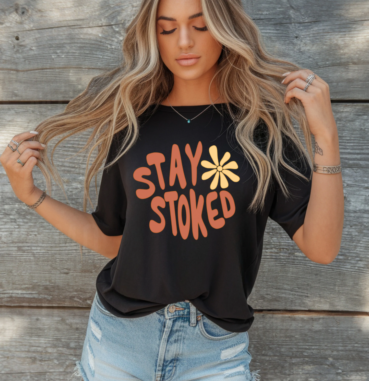 Stay Stoked Tee/Sweatshirt