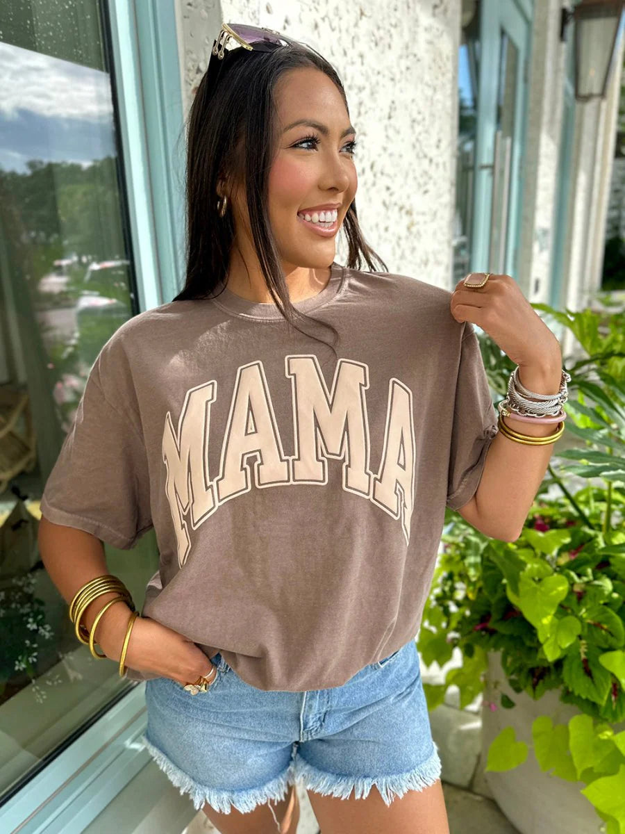 Mama Espresso Puff Tee