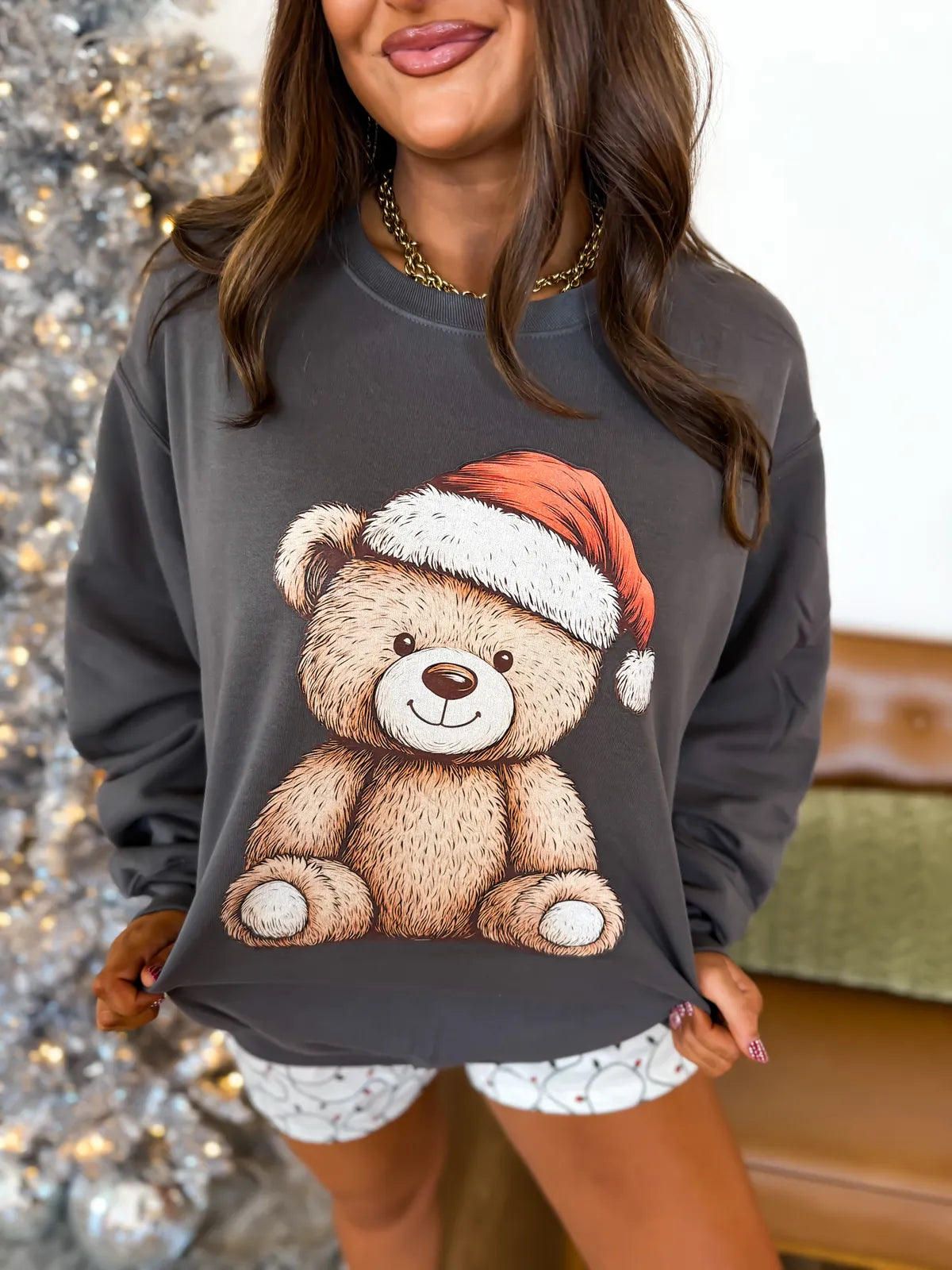 Christmas Teddy Sweatshirt