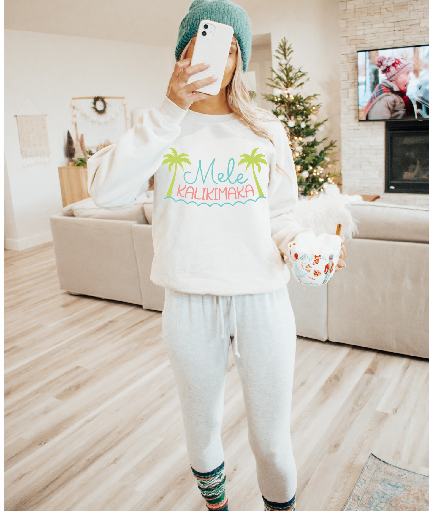 Mele Kalikimaka Tee/Sweatshirt