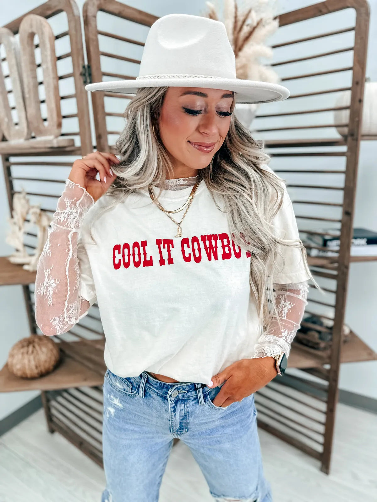 Cool it Cowboy Tee