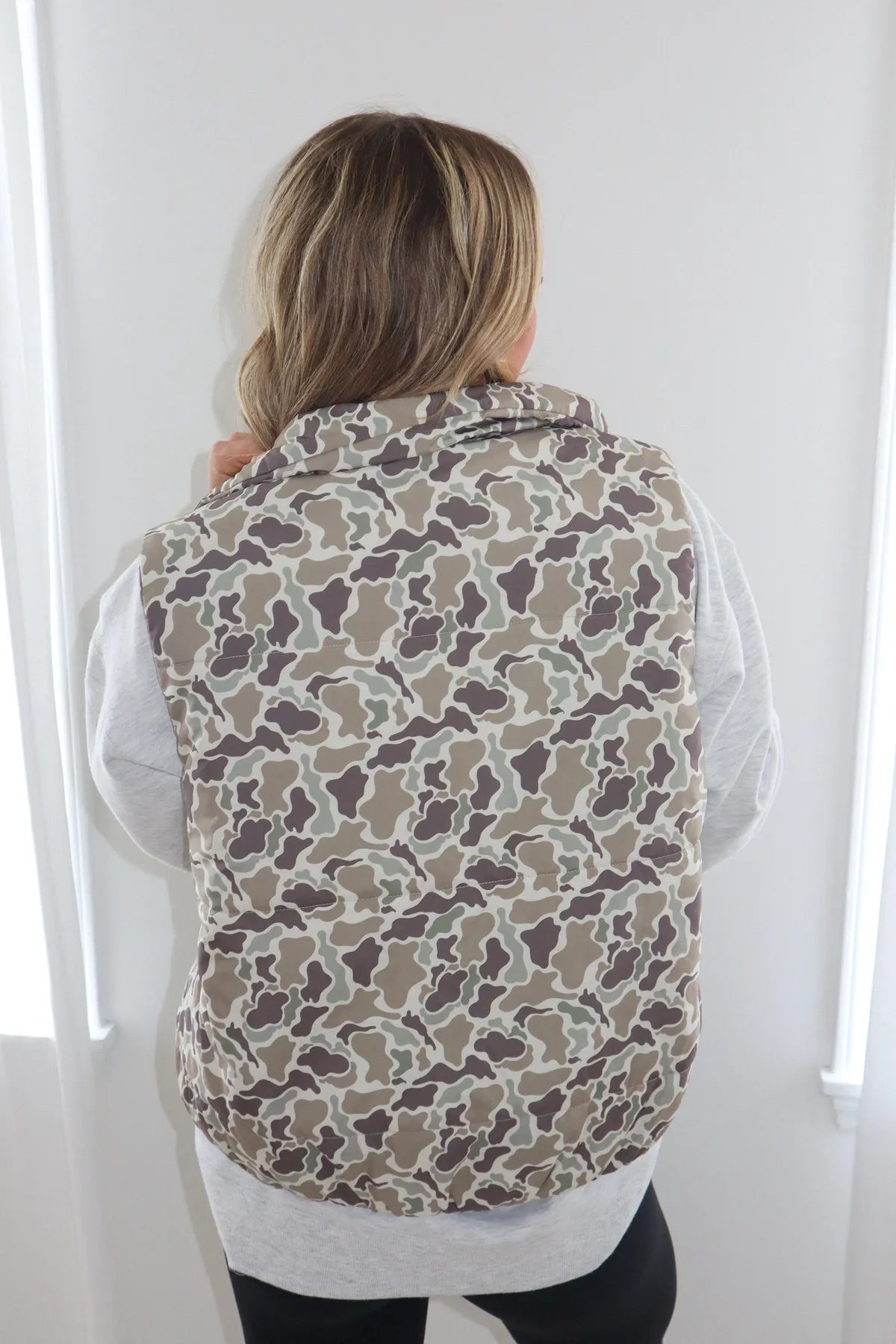 PREORDER Duck Camo Puffer Vest