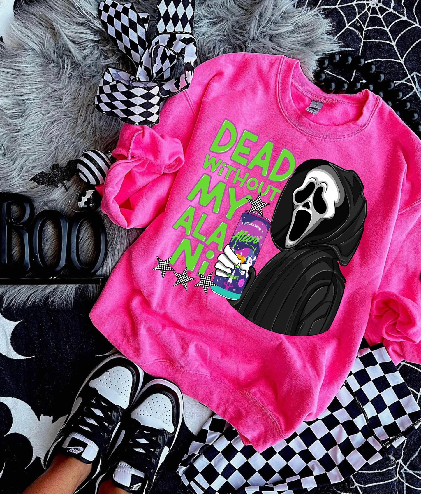 Neon Dead Without My Alani Sweatshirt