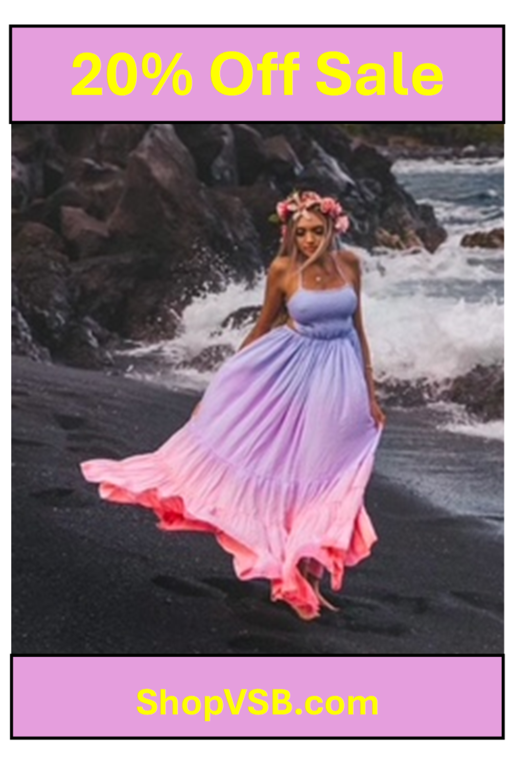 Lavender Pink Maxi Dress