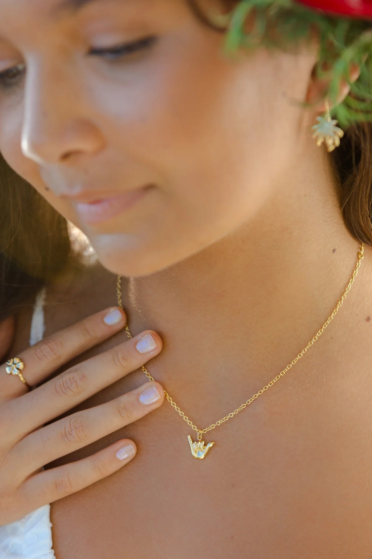 Shaka Pendant Necklace