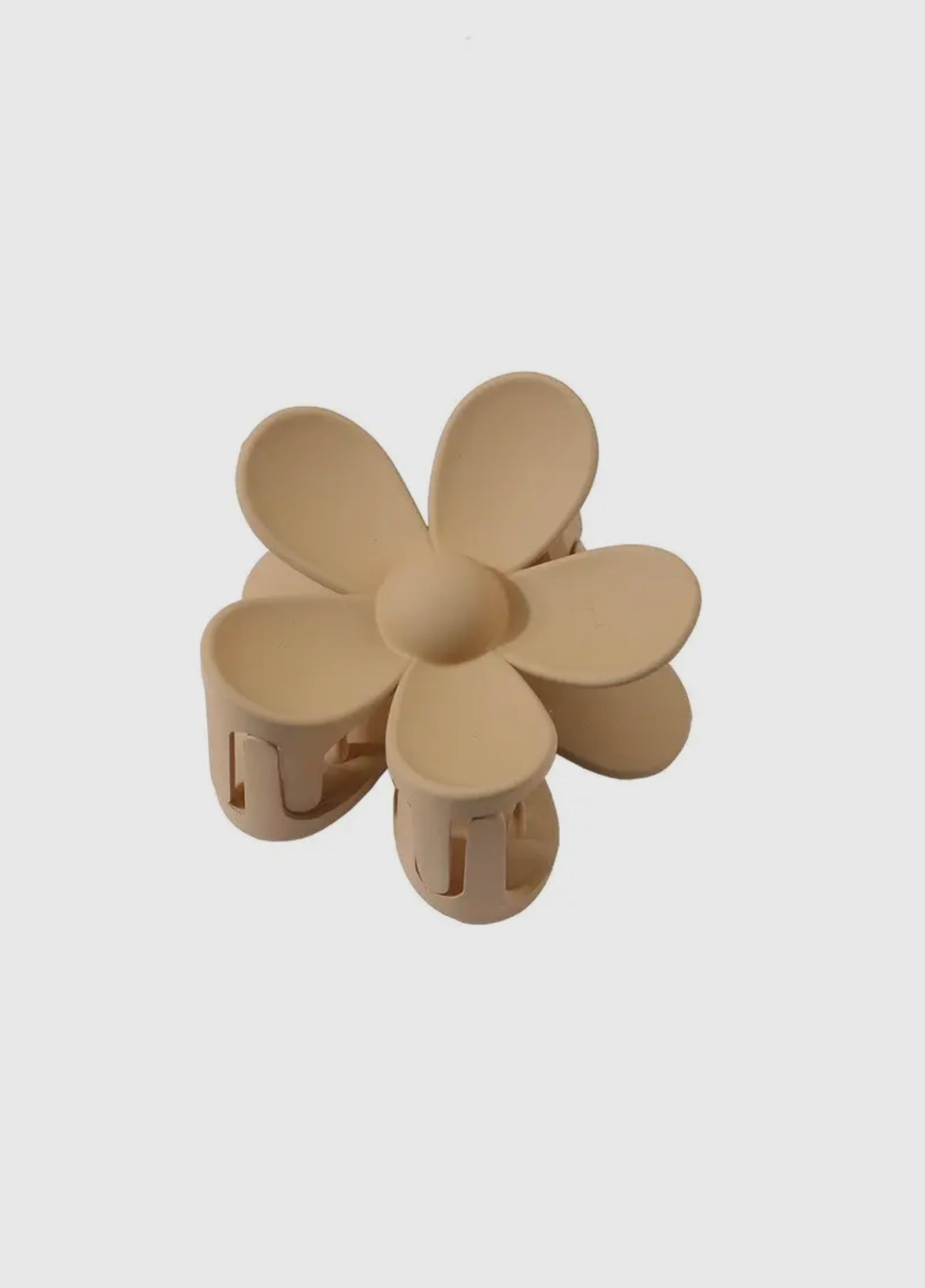 Matte Flower Hair Clip