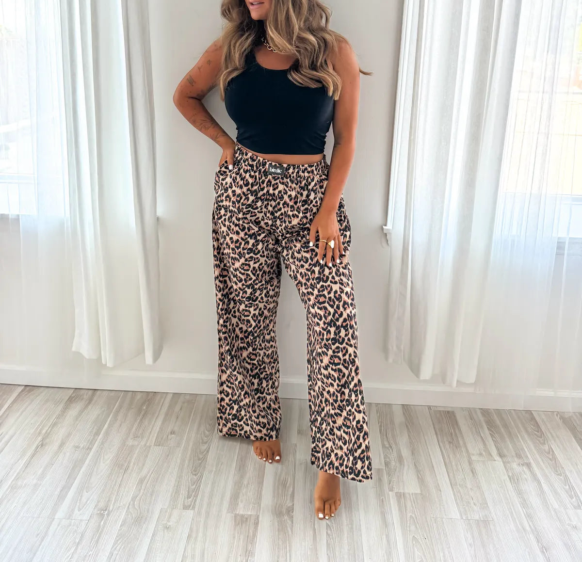 PREORDER Leopard Boxer Pants