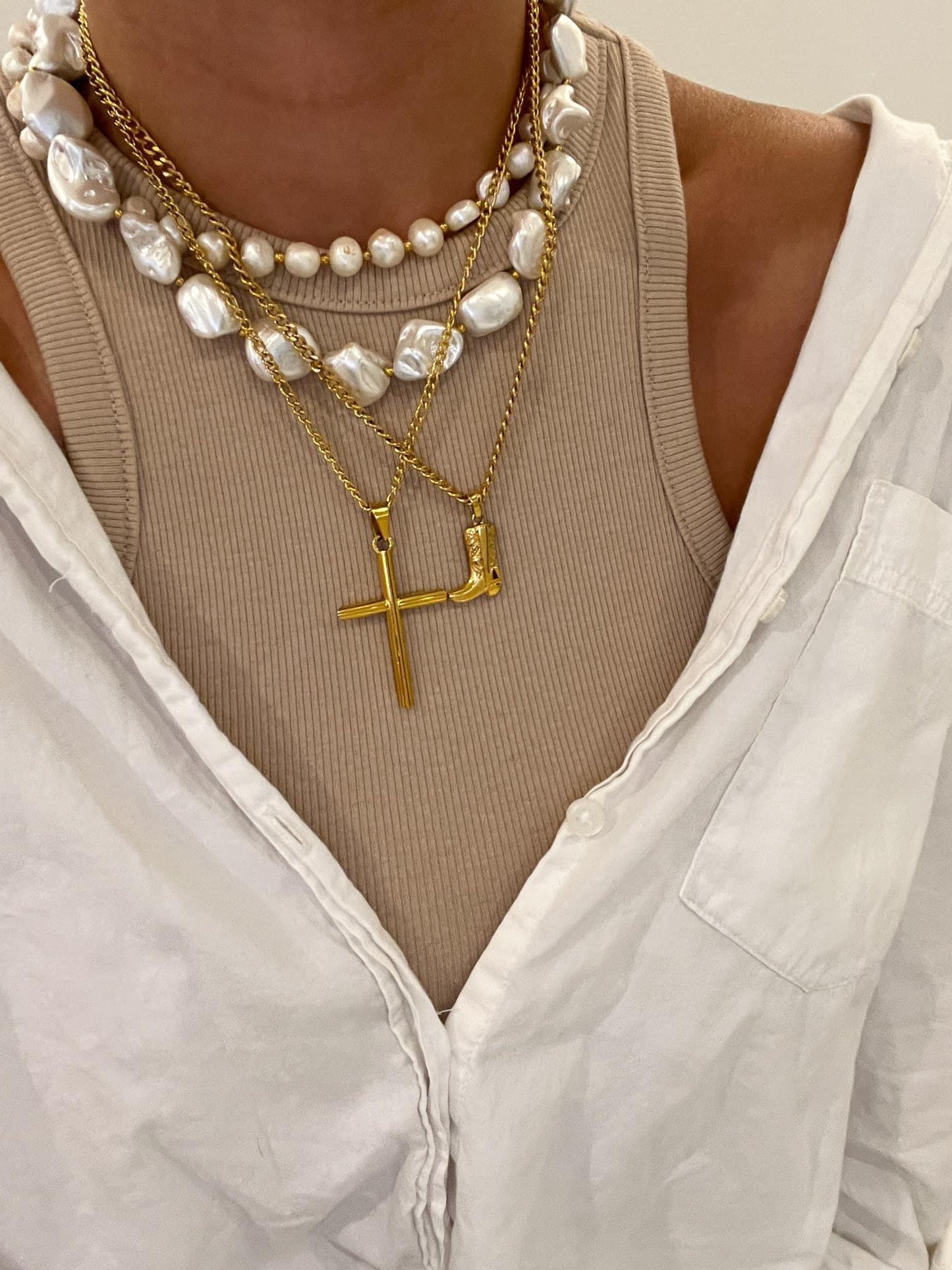 Glam Peal Necklace