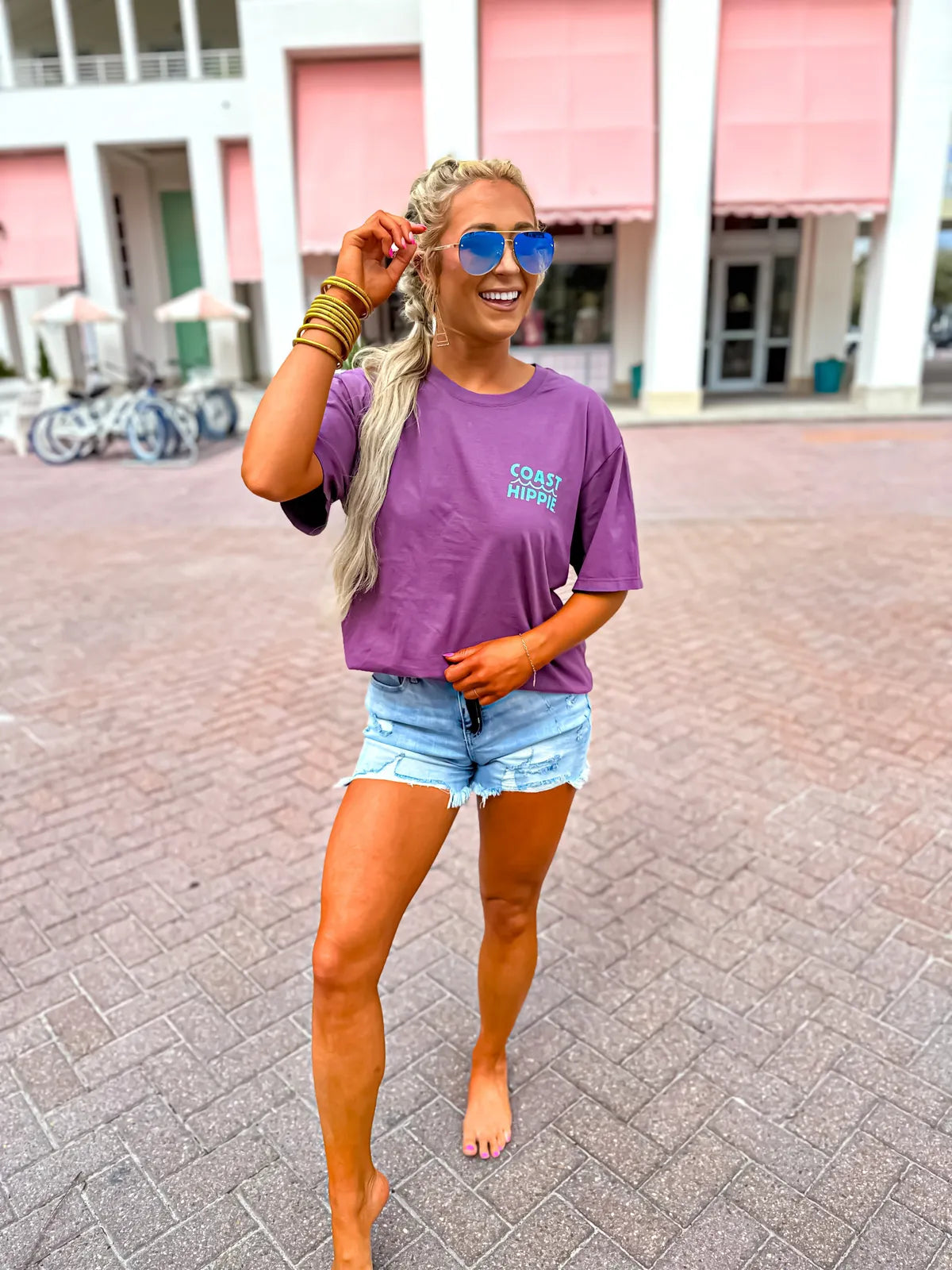 I Called in Sea Sick Electric Tee