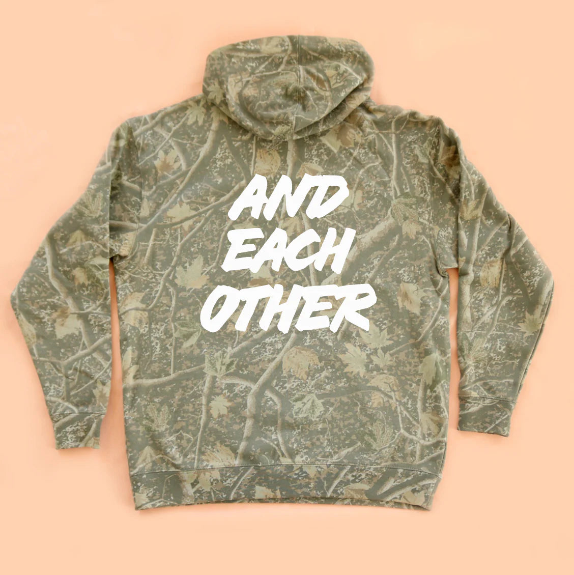 Pray For Surf Camo Hoodie