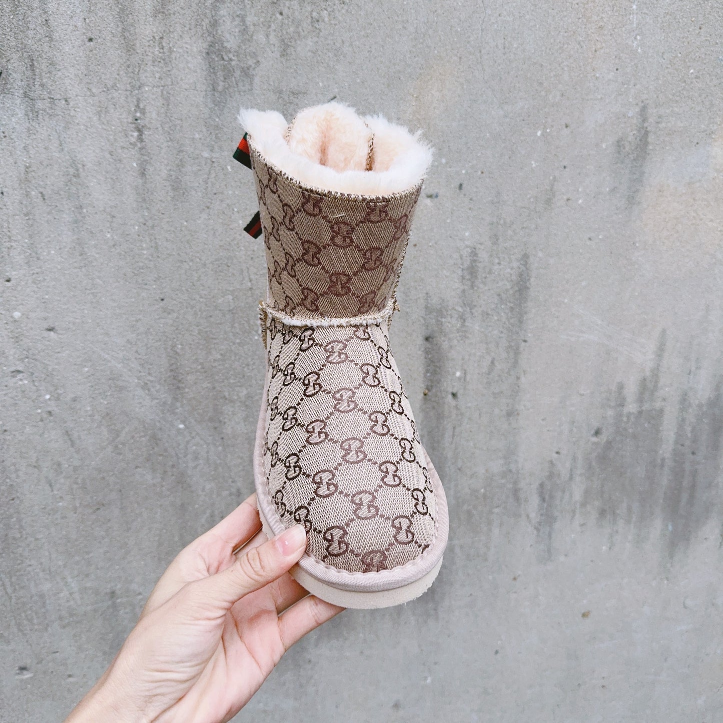 PREORDER Preppy Holiday Bows Mini Boots