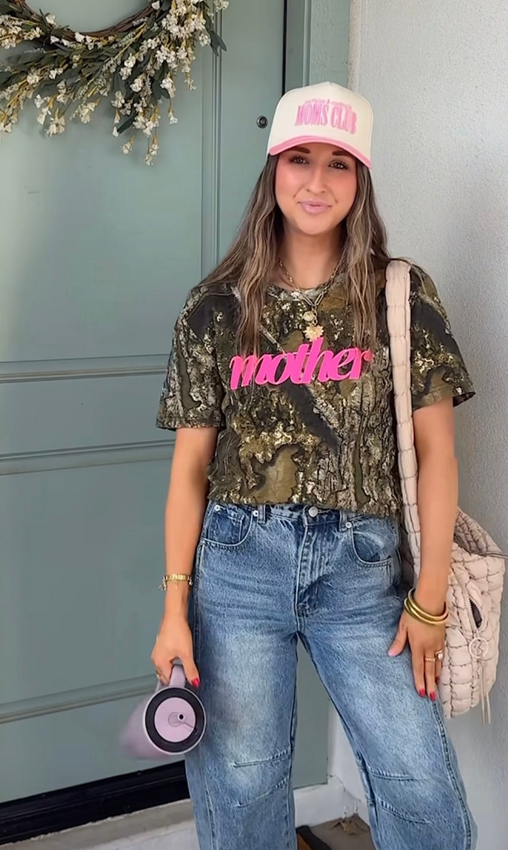 Mother Neon Puff Tee
