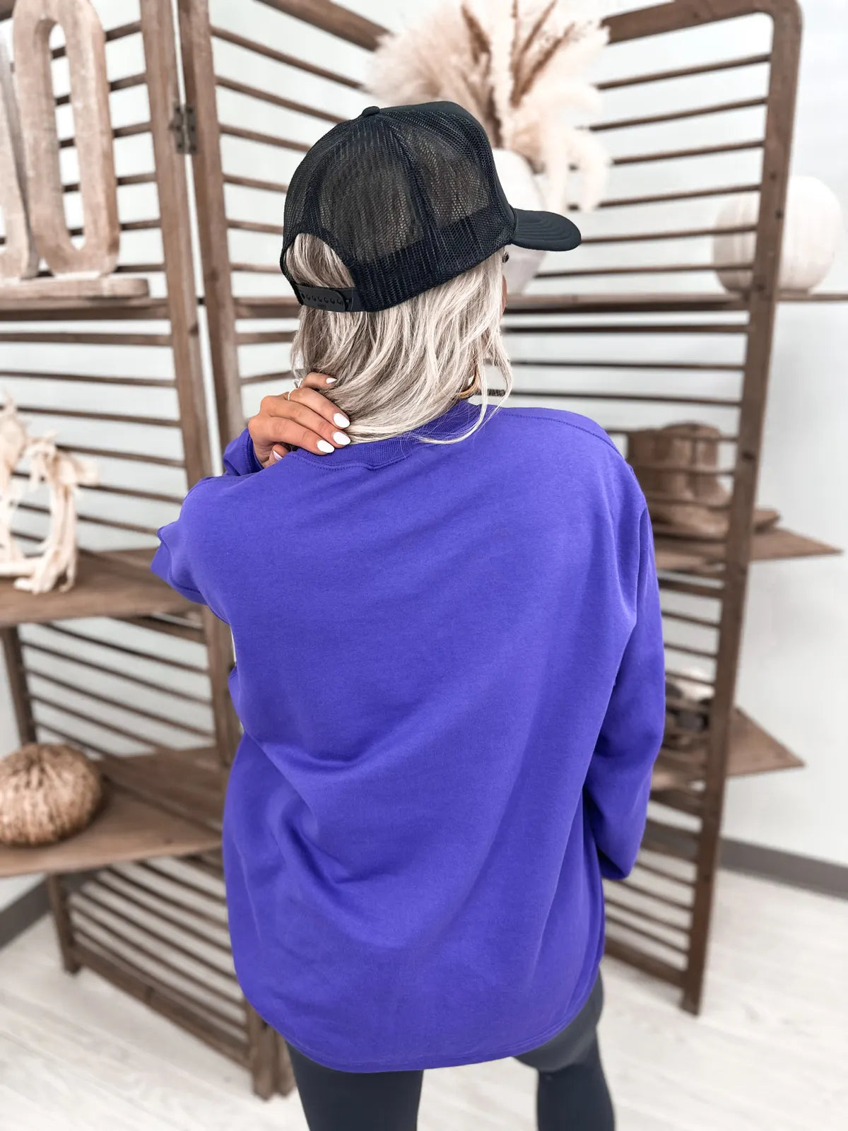 Woodsboro Purple Sweatshirt