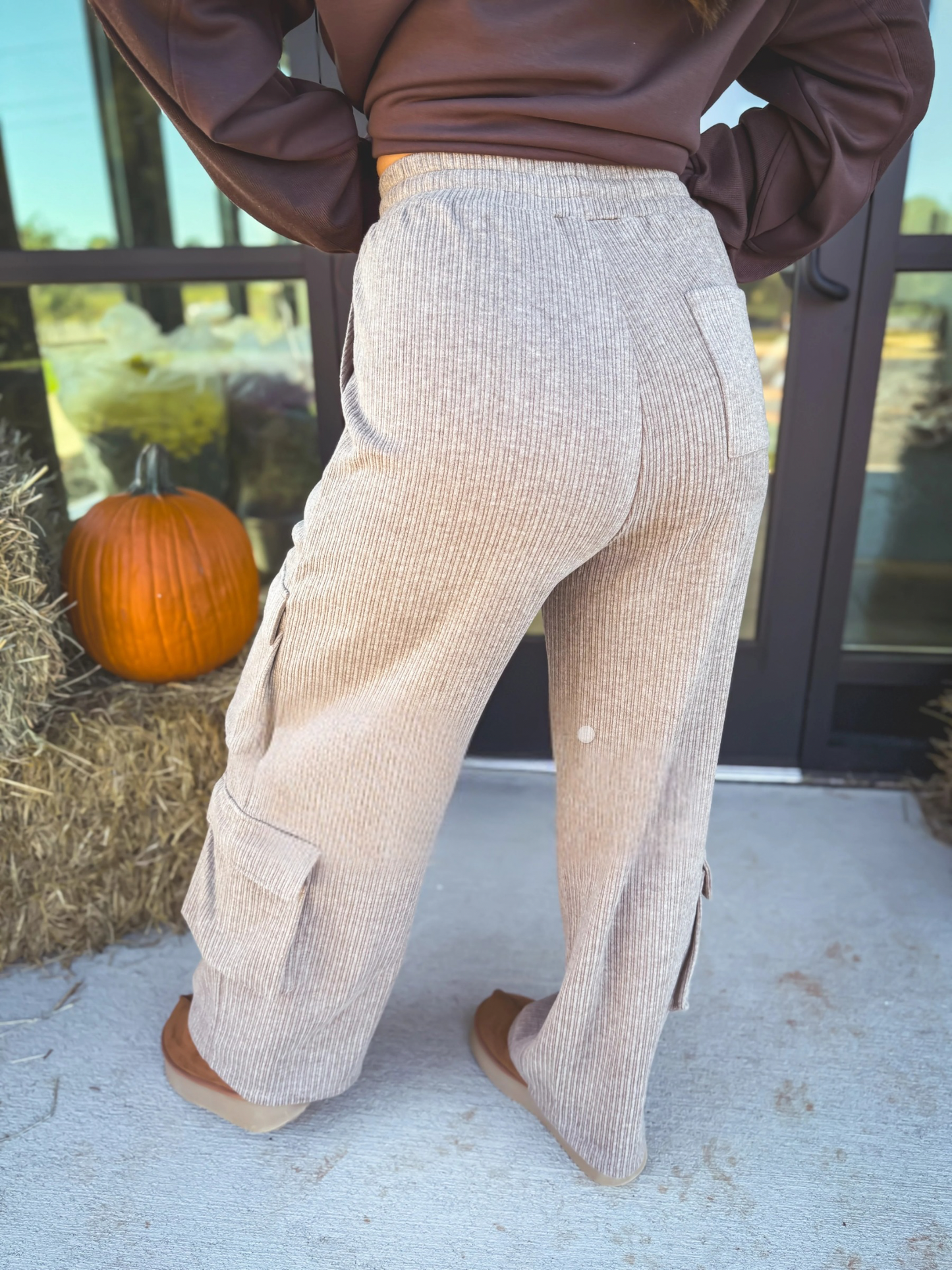 PREORDER Caramel Cargo Lounge Pants