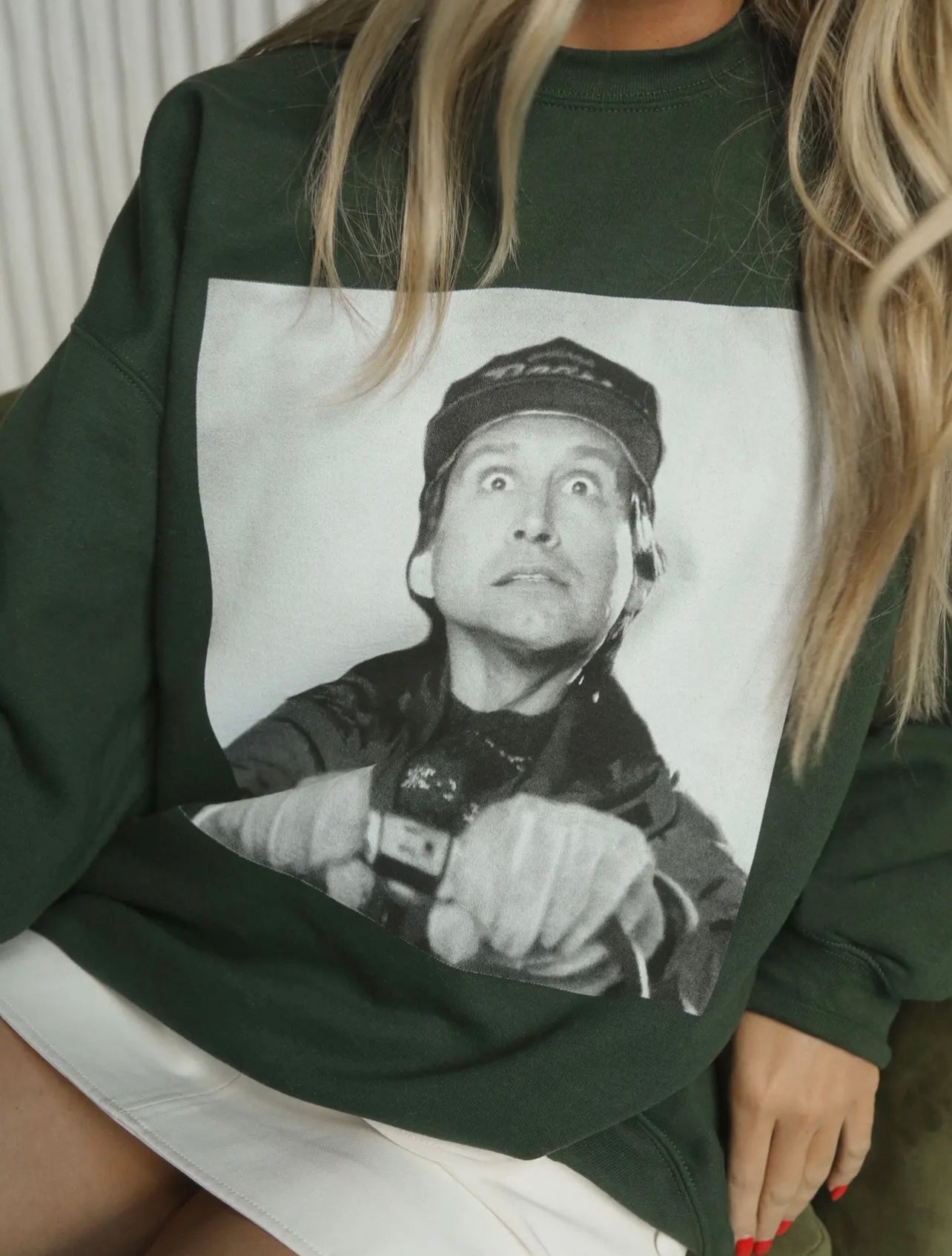 Clark Xmas Lights Sweatshirt