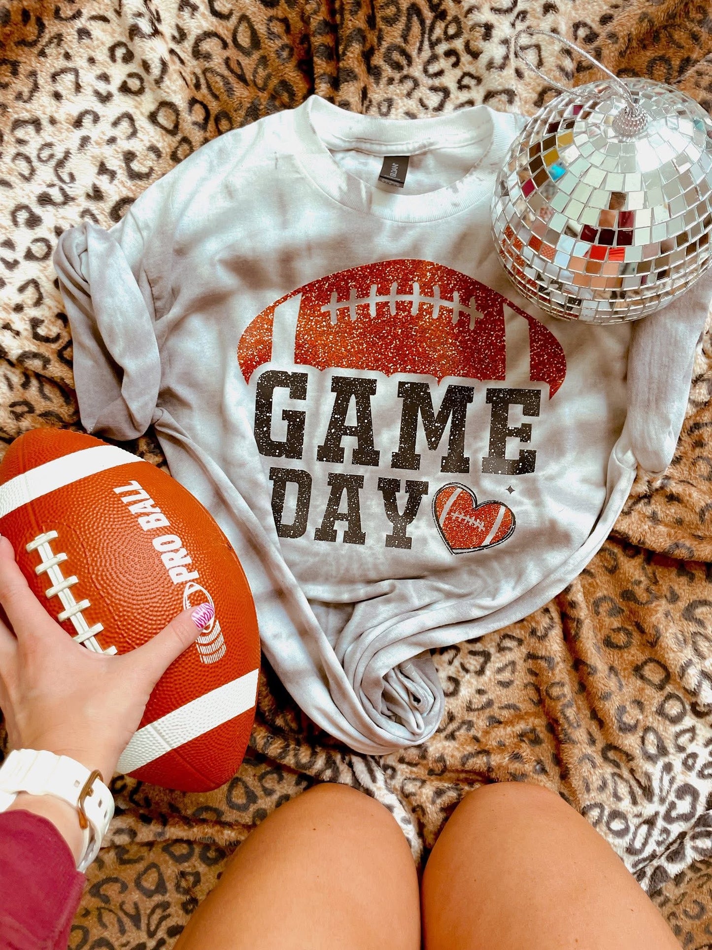 Game Day Glitter Tee