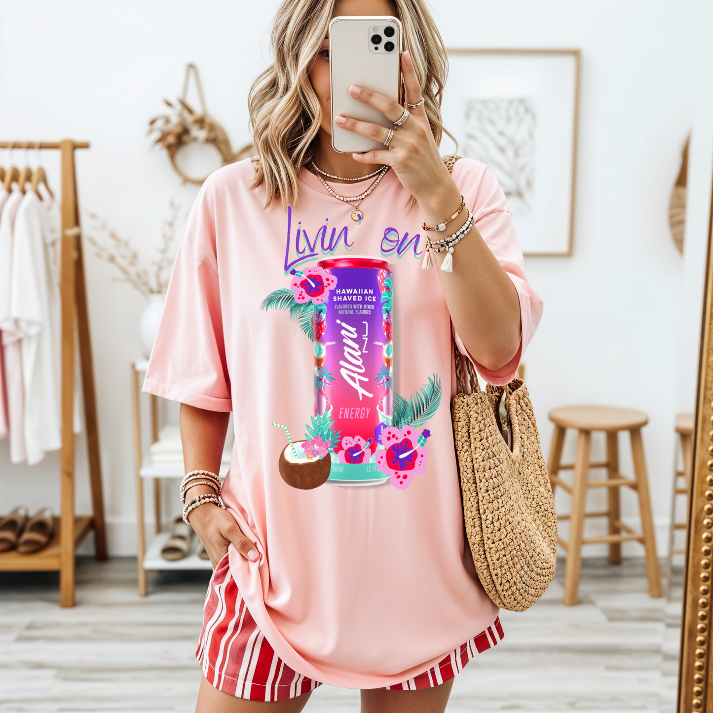 Livin’ on Hawaiian Alani Tee