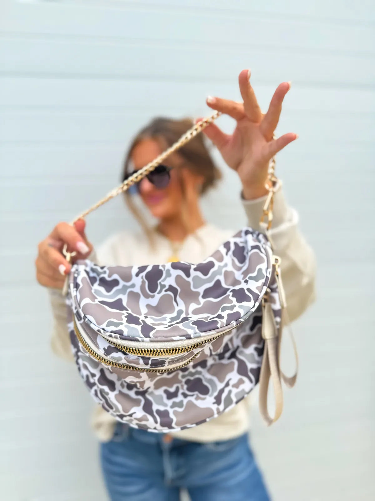 PREORDER Camo Crossbody Bum Bags