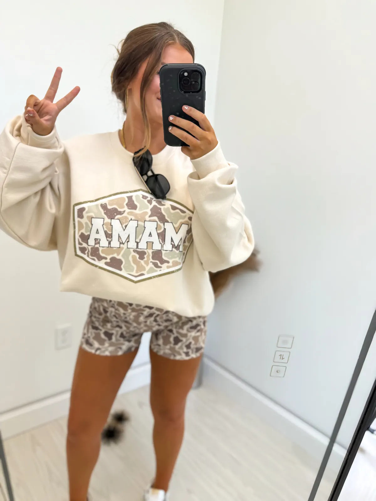 Mama Duck Camo Sweatshirt