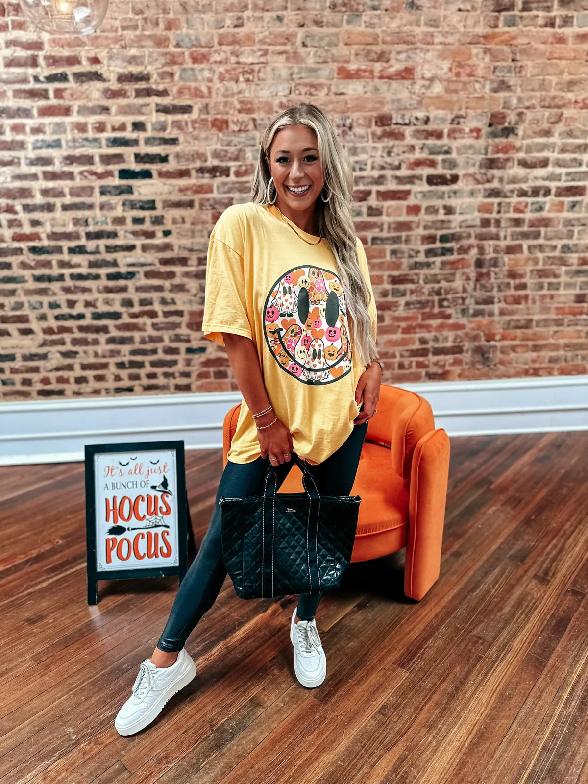 Smiley Ghost Tee