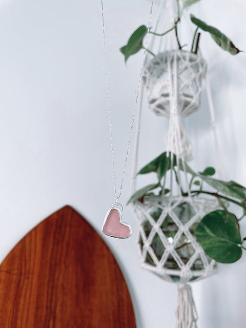 Seaglass Heart Necklace