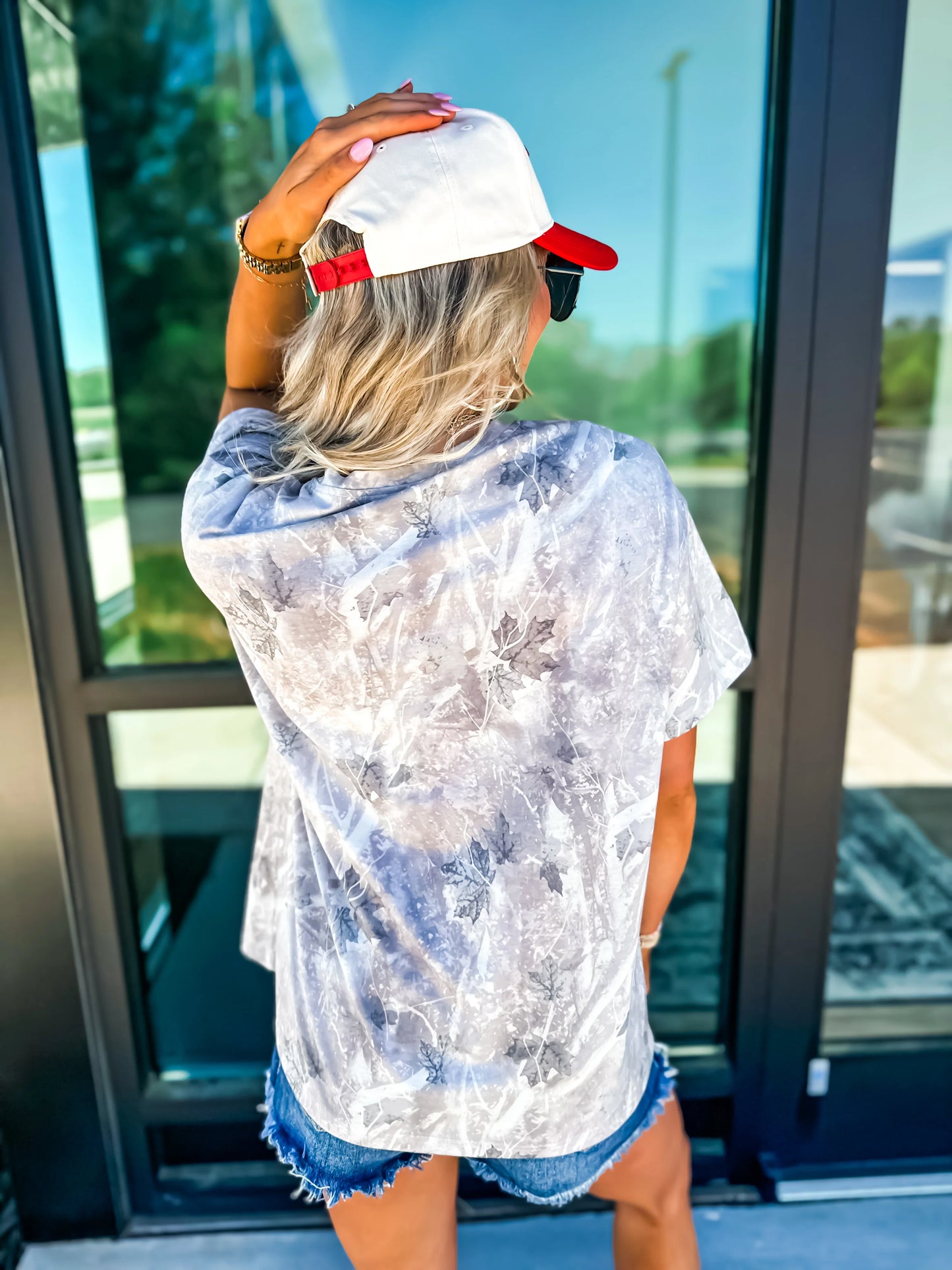 Iced Out Camo Oversized Tee