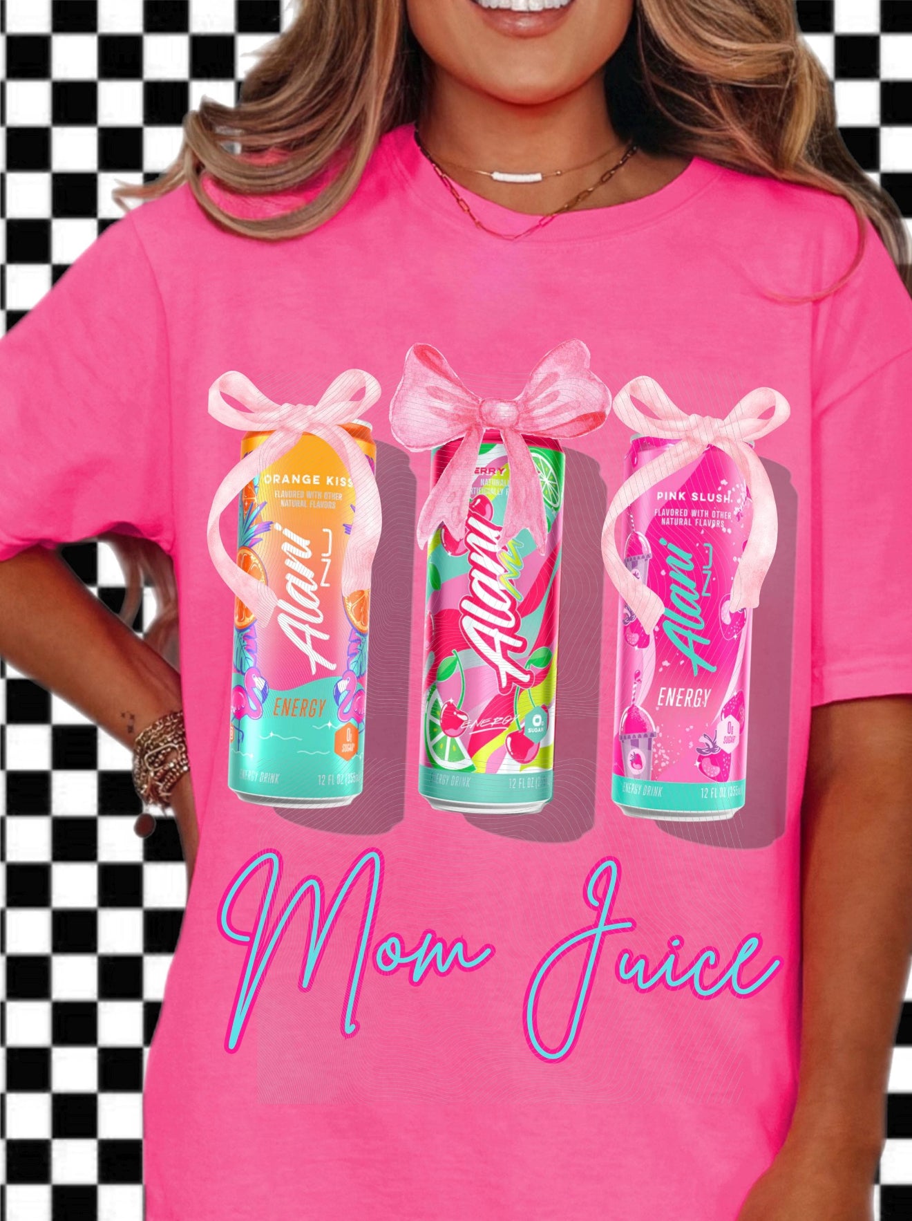 Neon Alani Bows Tees