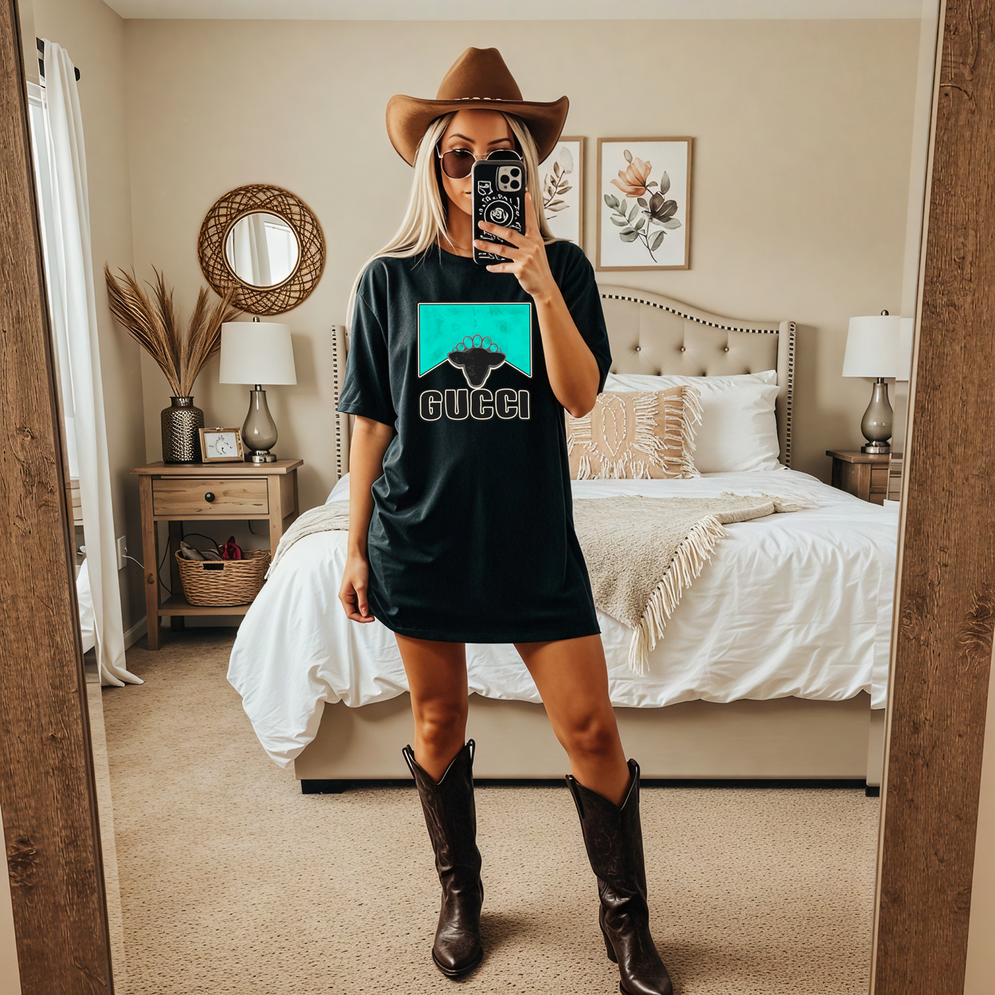 Preppy Turqouise Tee/Sweatshirt