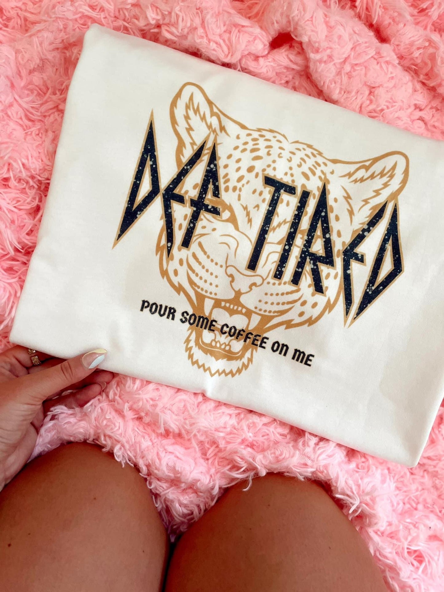 Def Tired Pour Some Coffee Tee/Sweatshirt