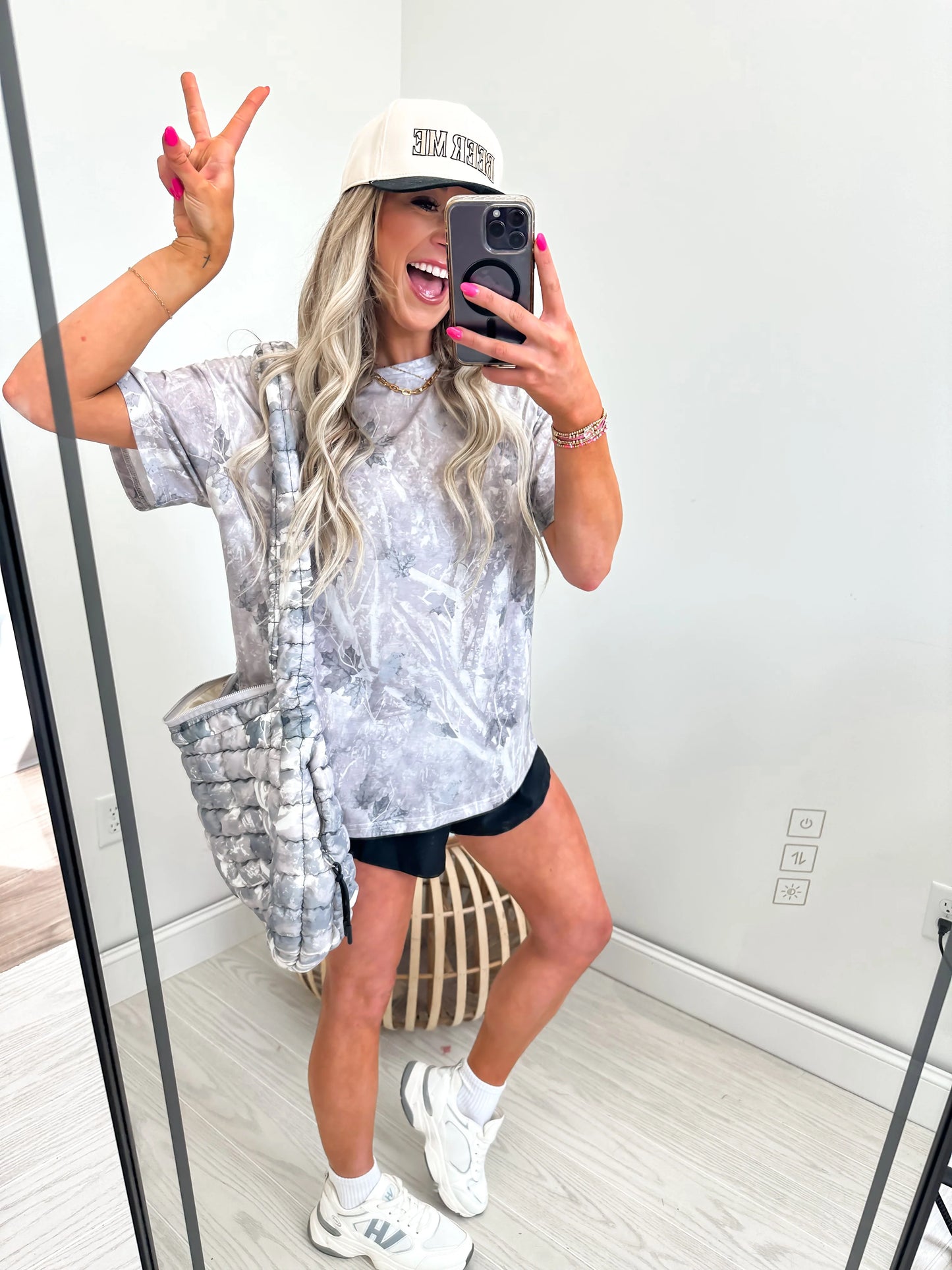 Iced Out Camo Oversized Tee