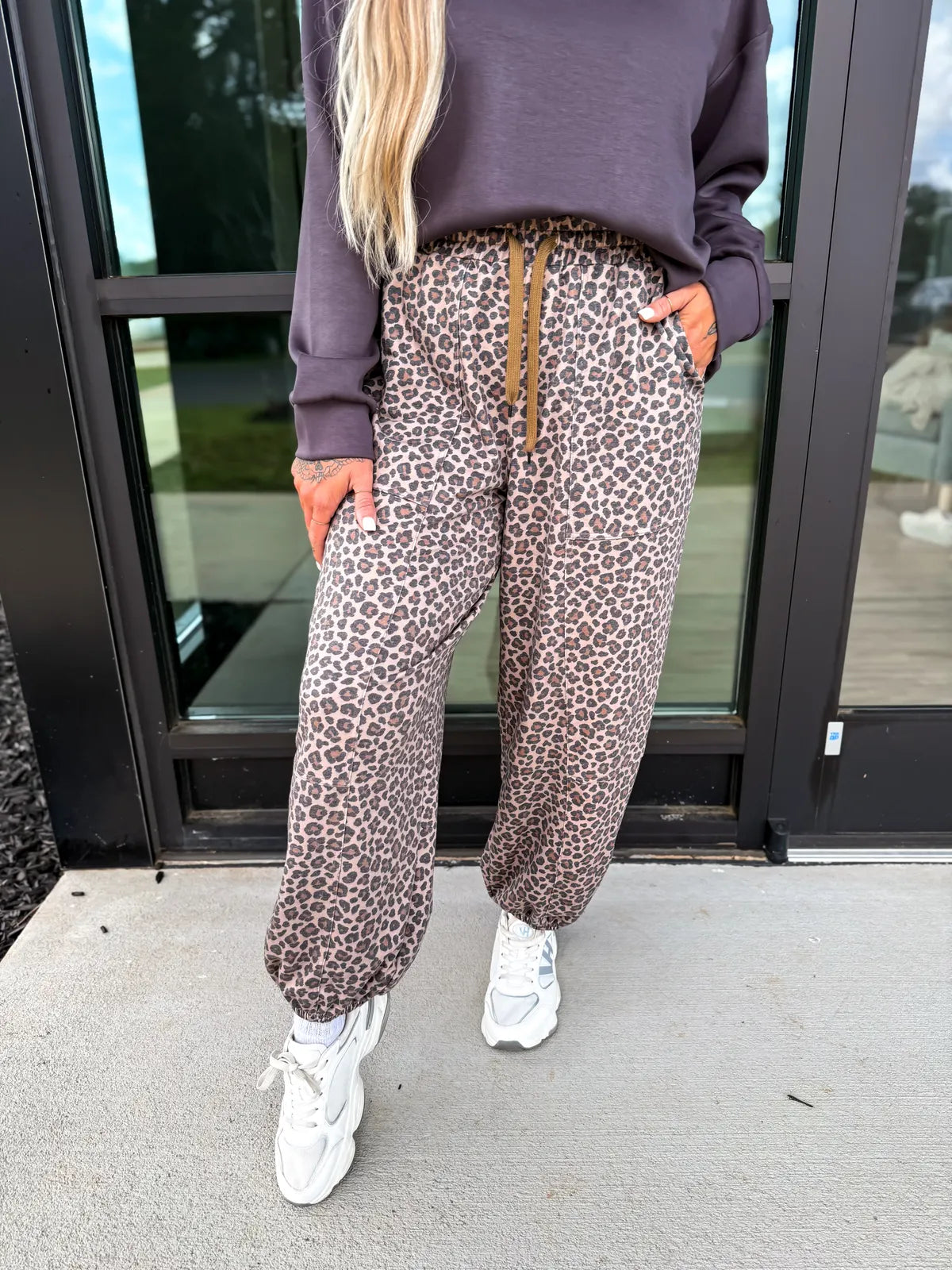 PREORDER Leopard Cloud Joggers