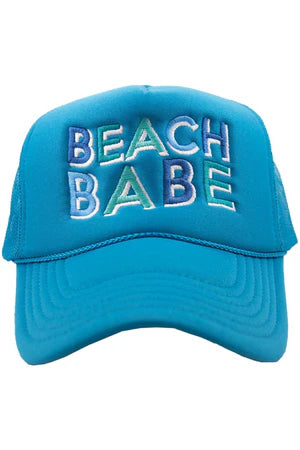 Beach Babe Embroidered Hat