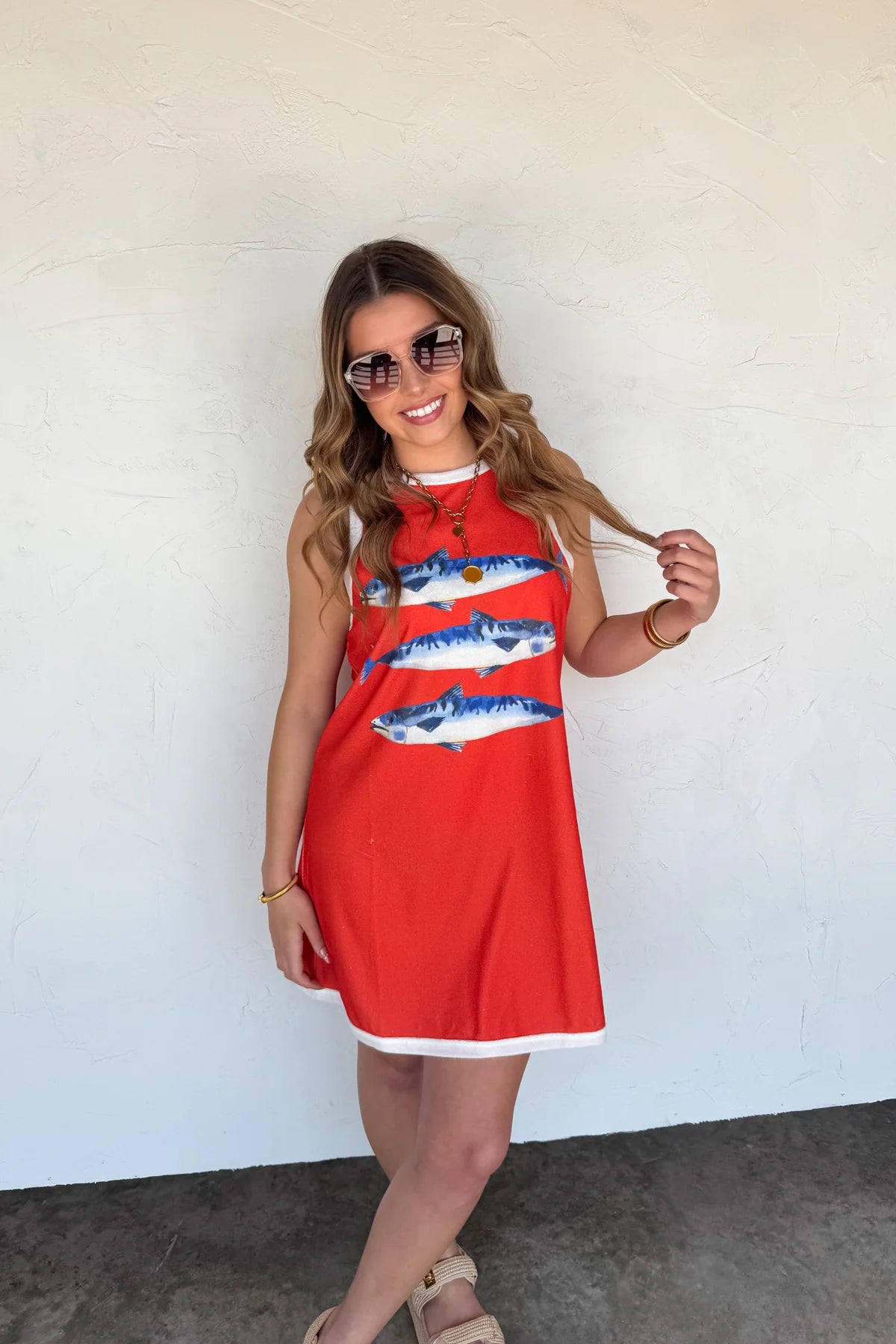 Tropic Like It’s Hot Terry Dress