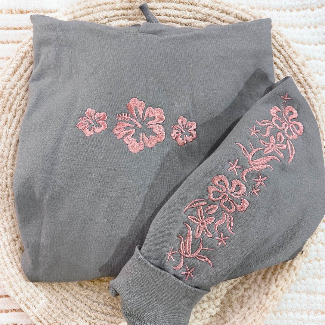 Hibiscus Dreams Hoodie