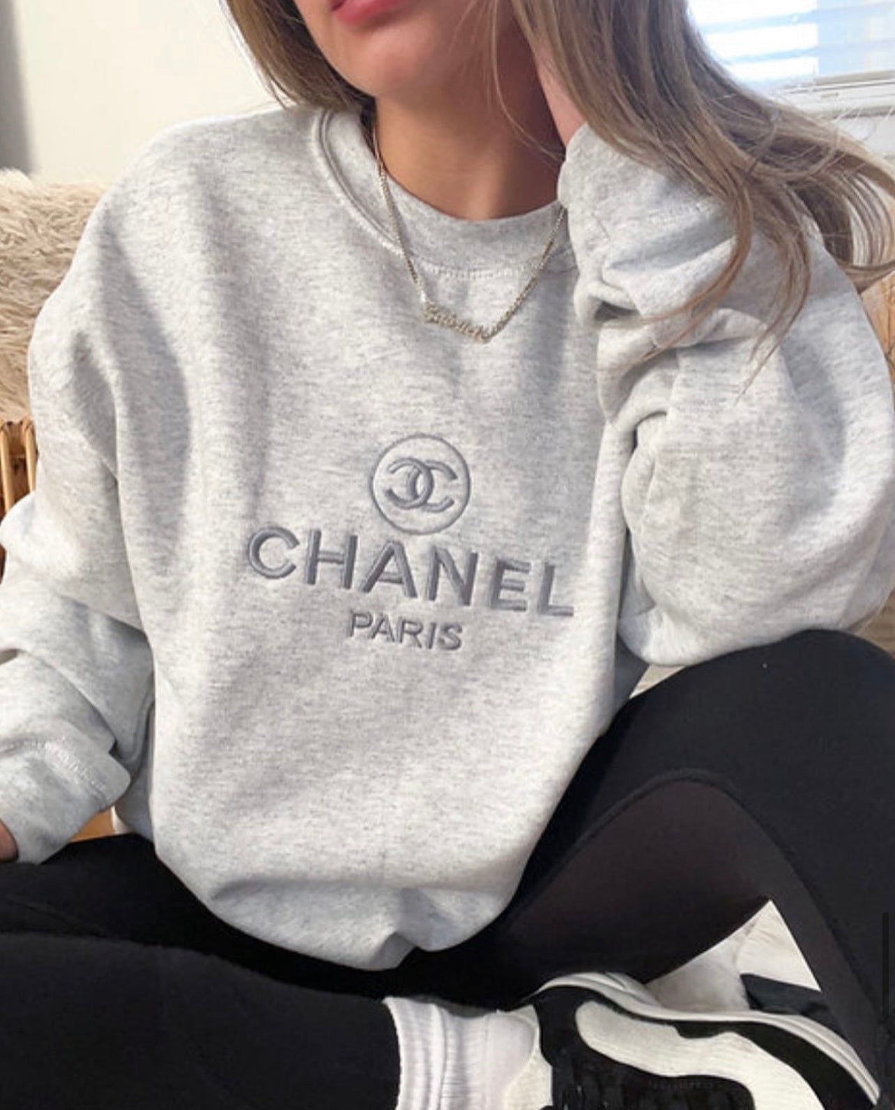 Preppy Embroidered Tees/Sweatshirts