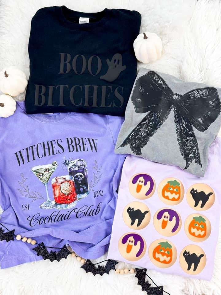Boo Bi*ches Puff Sweatshirt
