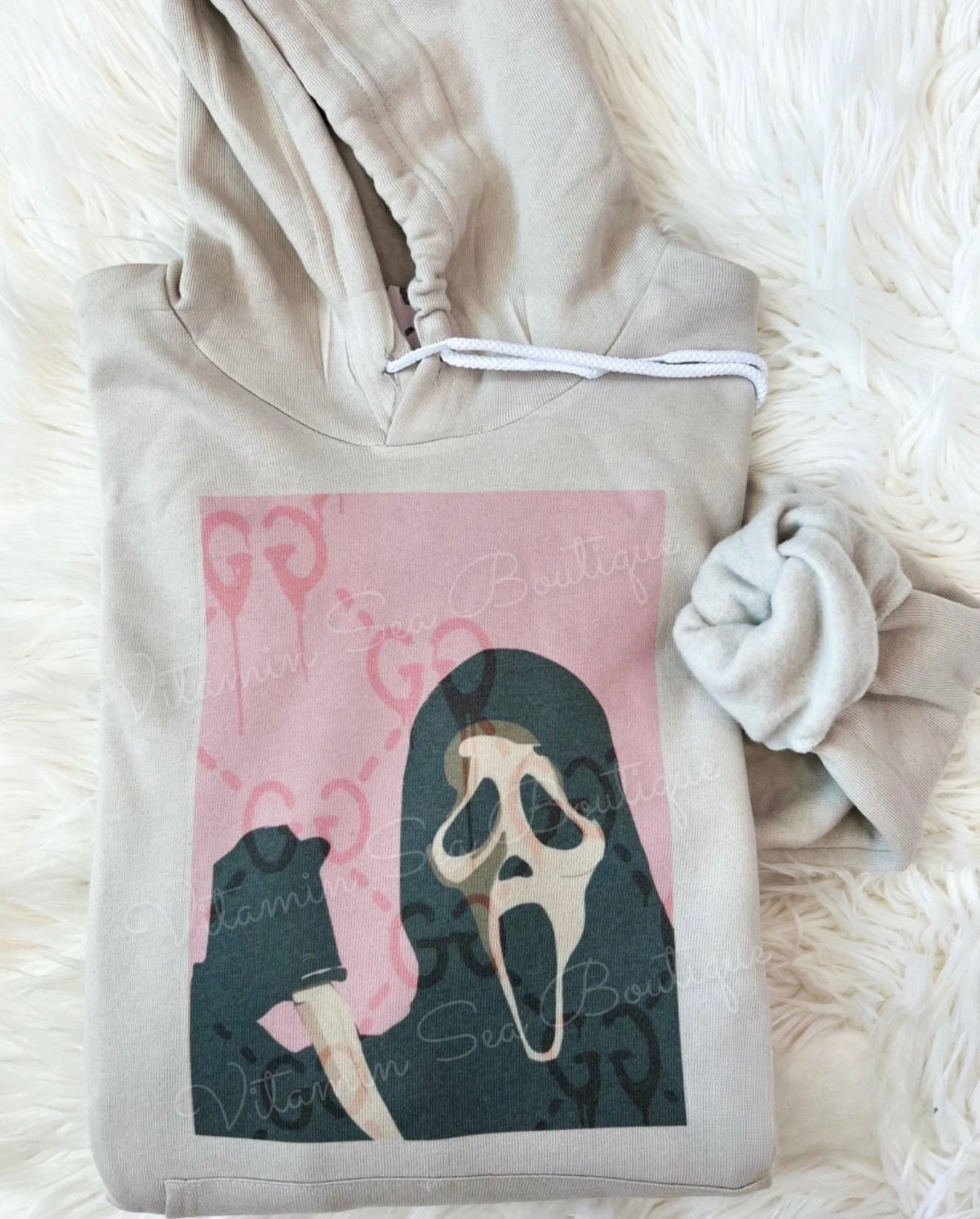 Preppy Scream Hoodie