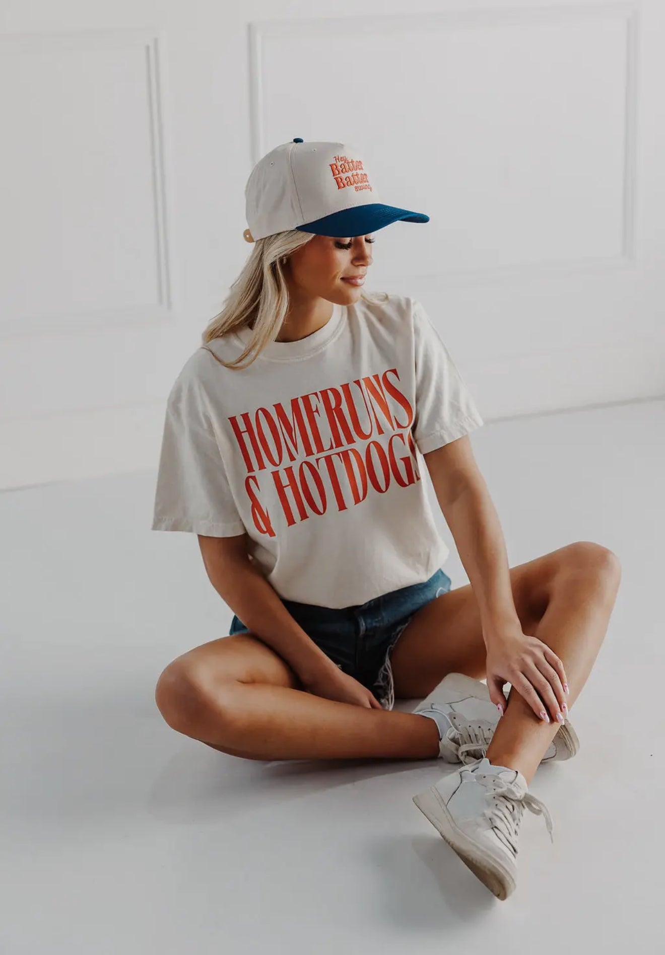 Homeruns & Hot Dogs Tee