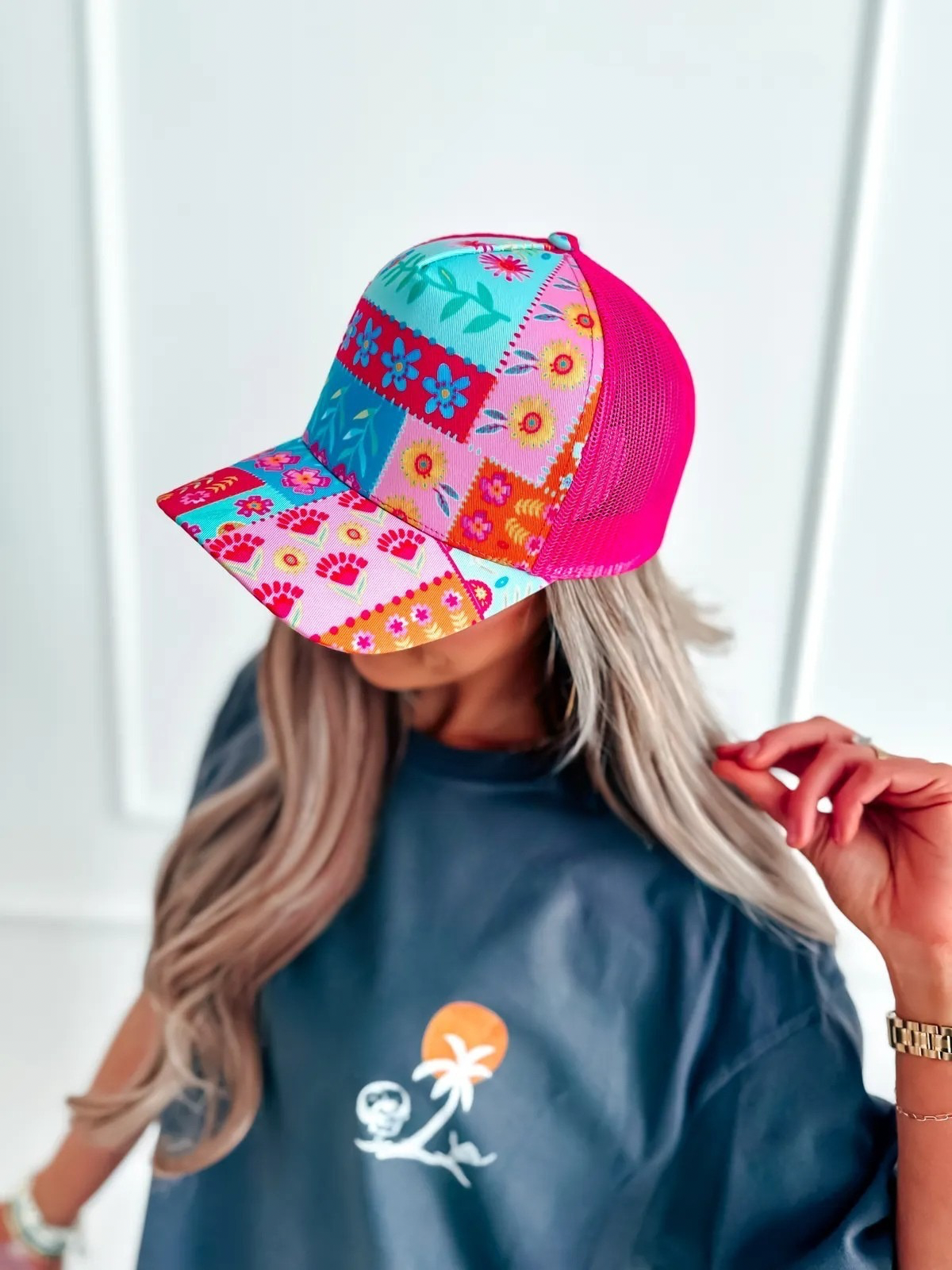 Flower Patch Trucker Hat